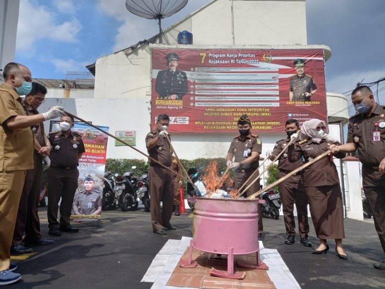 pemusnahan barang bukti