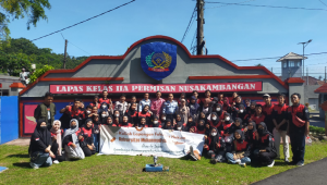 Masuk Nusakambangan, 52 Mahasiswa Universitas Muhammadiyah Sukabumi Studi Lapangan