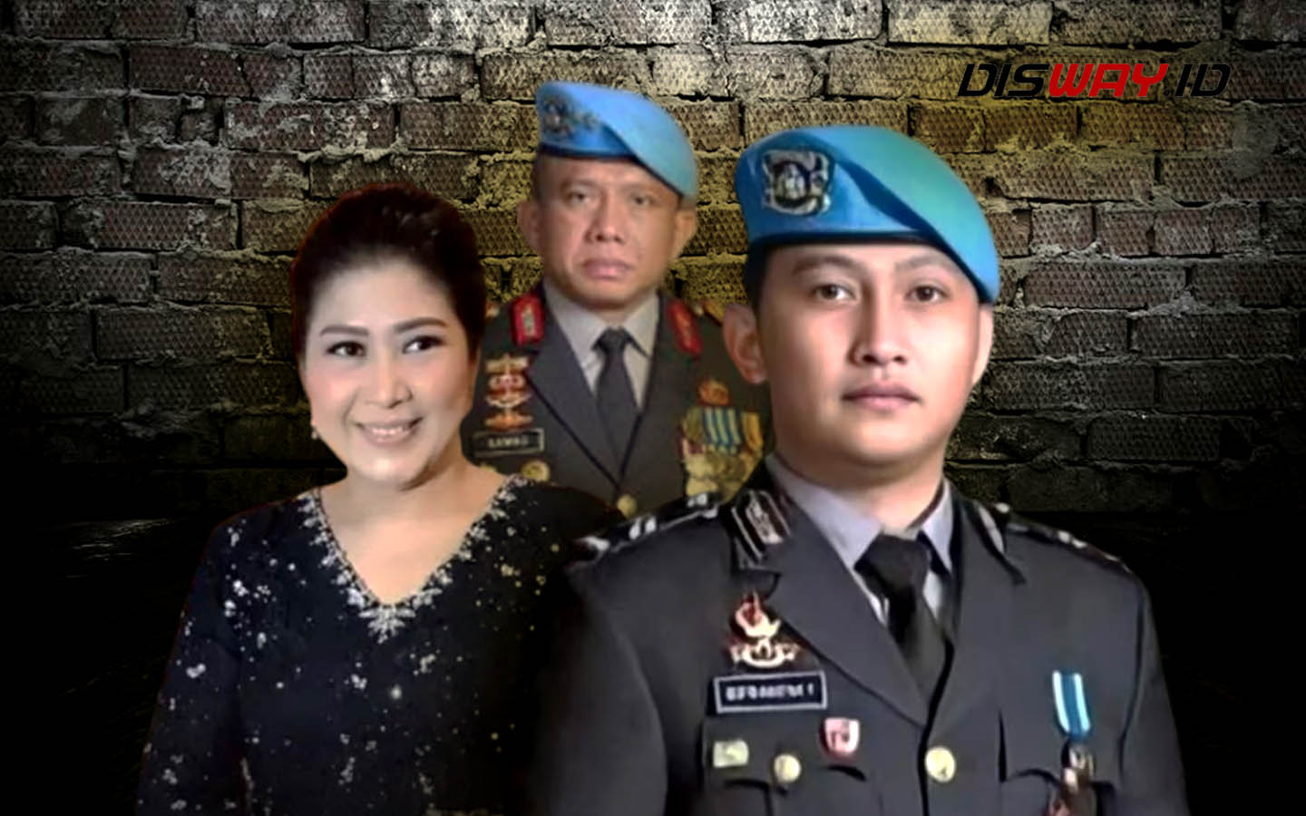 Brigadir J bersama Istri Putri Chandrawati