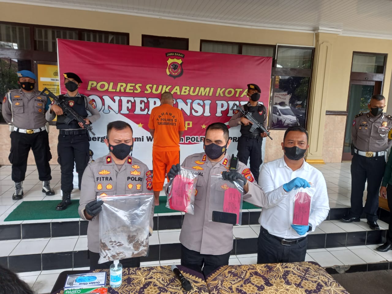Kapolres Sukabumi Kota AKBP Zainal Abidin