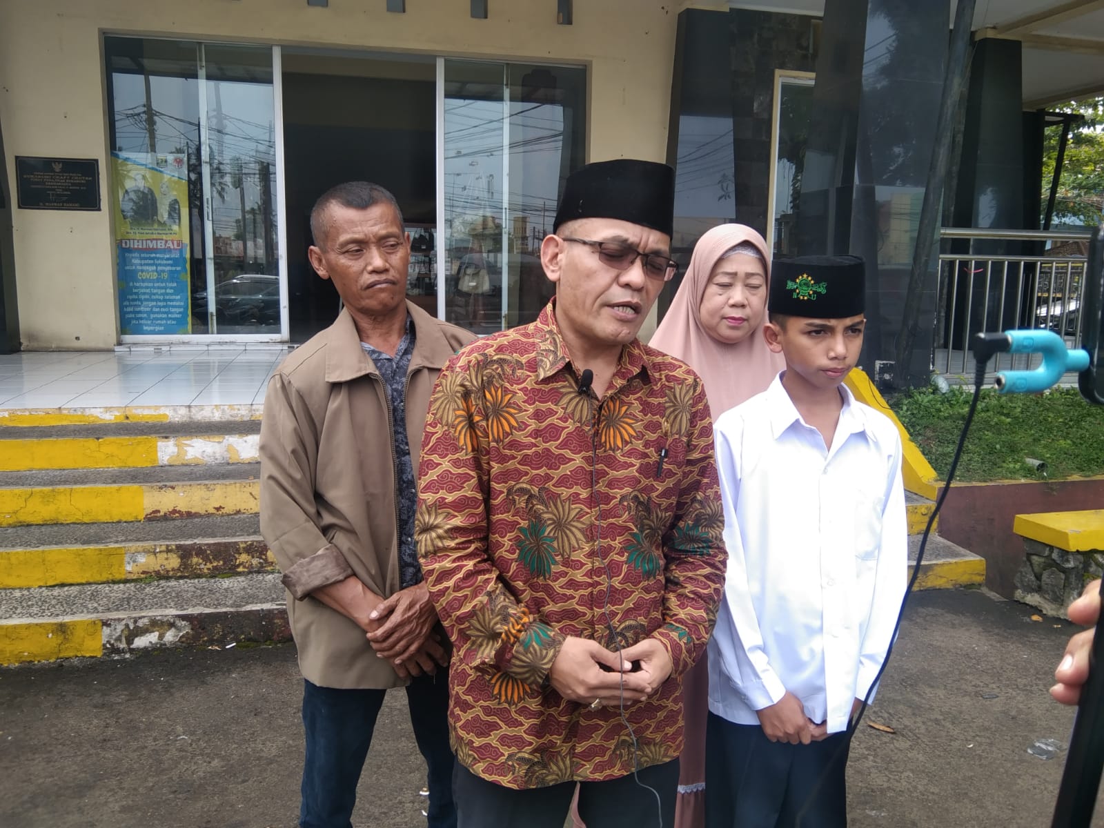 Pendiri sekaligus Penanggungjawab Baldatun Center Ade Dasep Zaenal Abidin