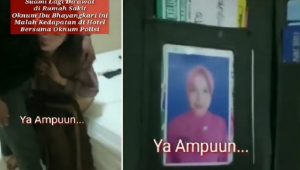Duh, Istri Polisi Ngamar dengan Polisi Saat Suami Dirawat di RS, Videonya Viral