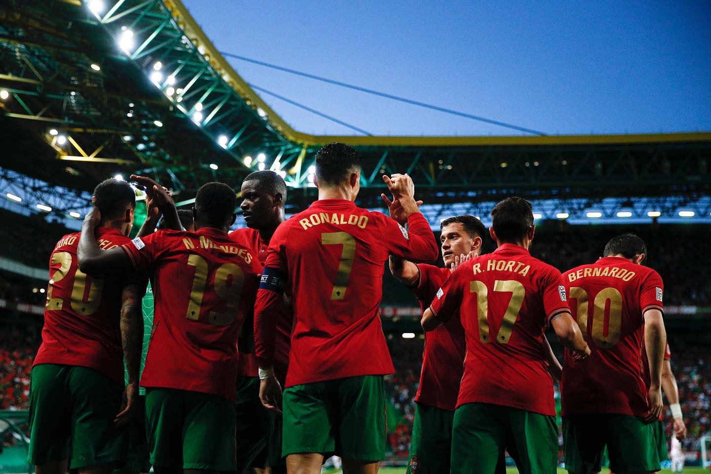 Ronaldo bersama timnas Portugal
