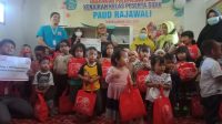 Di Sukabumi Alfamart dan EMCO Toys Bagikan 2000 Paket Mainan untuk Murid PAUD Rajawali Salabintana