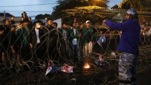 Mahasiswa Serbu DPRD Kota Bogor, Ngotot Tolak RKUHP