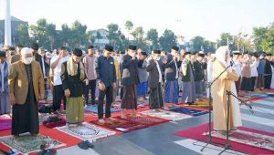 Salat Idul Adha di Kota Sukabumi, Warga Banjiri Lapang Merdeka