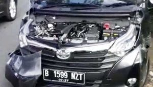 Kecelakaan Beruntun di Puncak Bogor, Empat Mobil Bertabrakan