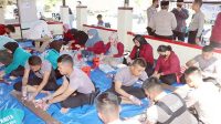 Polres Sukabumi Kota Kurban 8 Ekor Sapi dan 22 Ekor Kambing