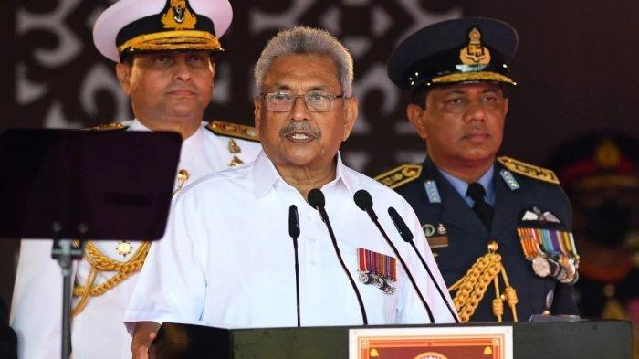 Presiden Rajapaksa mundur dari jabatannya