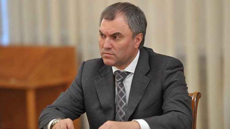 Ketua Majelis Parlemen Rusia, Vyacheslav Volodi