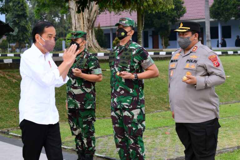 Presiden Joko Widodo bertolak menuju Kabupaten