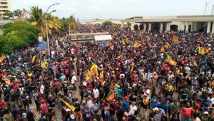 Memanas, Rumah Presiden Sri Lanka Dikepung Rakyat