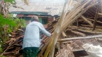 Rumah Enyang Sukabumi Roboh Dihantam Angin Kencang