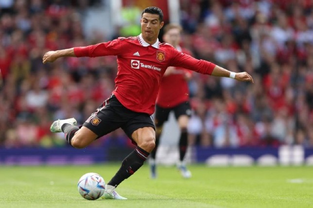 Striker Manchester United Cristiano Ronaldo