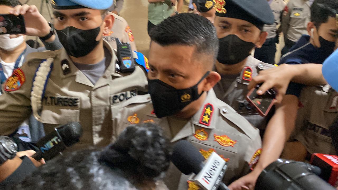 Irjen Ferdy Sambo saat keluar dari