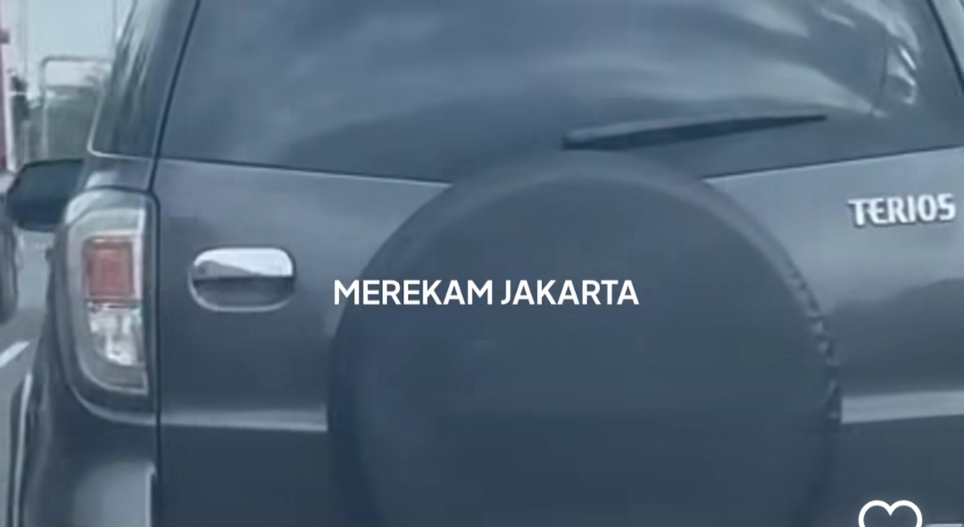 Pengemudi Terios Plat RFH yang Tabrak Polisi