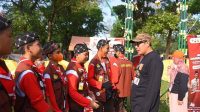 Walikota Sukabumi saat mengunjungi Camp Tim Pramuka