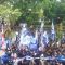 Ribuan bobotoh berunjuk rasa di