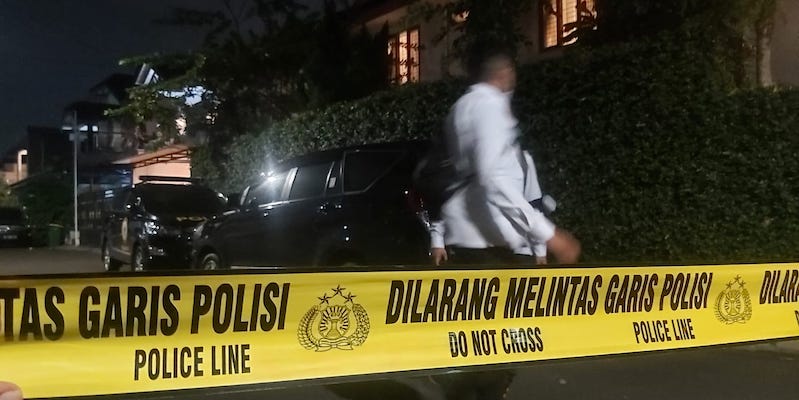 TKP rumah dinas Irjen Ferdy Sambo