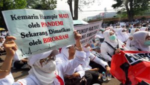 Usai Honorer Nakes Unjuk Rasa di Gedung Sate, Setda Jabar Janjikan Ini