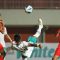 Timnas U-16 saat laga menghadapi Singapura yang
