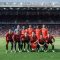 Manchester United saat mengadapi Rayo