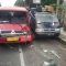Colt Bogoran seruduk kendaraan Suzuki Carry pikup