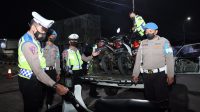 4 Motor Pelaku Balapan Liar di Kota Sukabumi Diamankan Polisi