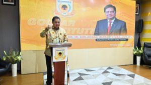 Ketum Airlangga Minta Kader Muda Golkar Siap Hadapi Perubahan Iklim