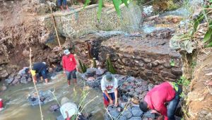 Dinas PU Kabupaten Sukabumi Segera Perbaiki Irigasi Jebol Ancam Ratusan Hektare Pesawahan di Desa Bojongsawah
