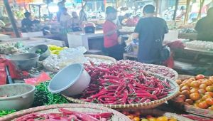 Pedagang Cabai Pasar Kota Sukabumi