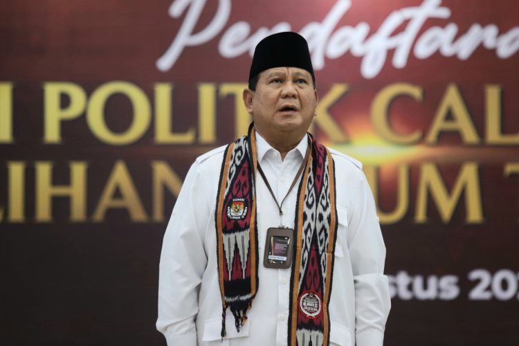 Ketua Umum Partai Gerindra Prabowo
