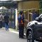 Petugas kepolisian berada di halaman rumah dinas Irjen Pol Ferdy Sambo