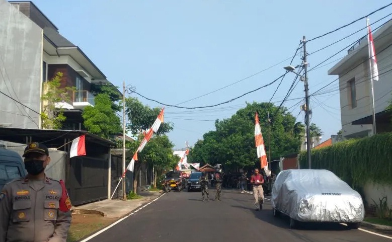 Suasana terkini rumah pribadi Ferdy Sambo