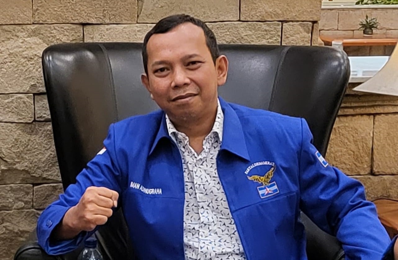 Ketua DPC Partai Demokrat Kabupaten Sukabumi Iman Adinugraha