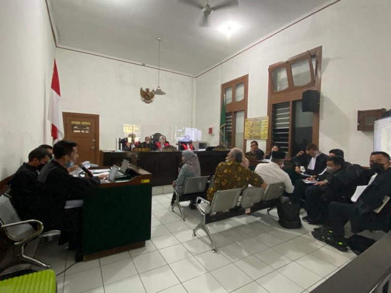 Sidang lanjutan terdakwa Bupati nonaktif Bogor Ade Yasin