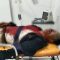 Salah seorang perangkat desa Karangjaya, Kecamatan Gegerbitung saat mendapatkan perawatan di RSUD R Syamsudin SH