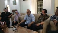Jajaran Badan Kehormatan DPRD Kabupaten Sukabumi saat jumpa pers