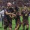Pertandingan PSM vs Persib pada laga