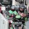 Ilustrasi ojek online. Tarif ojek online atau