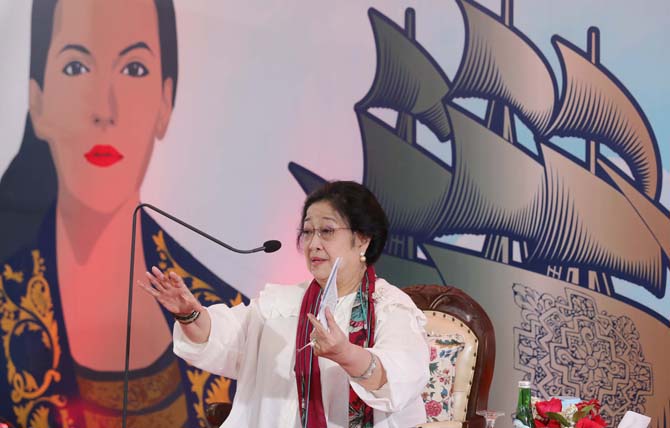 Ketua DPP PDIP Megawati Soekarnoputri