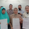 Orangtua korban Soimah (jilbab tosca) bersama kuasa