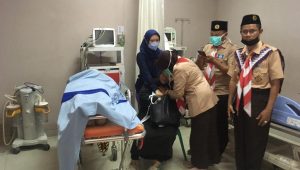 Upacara HUT Pramuka ke 61 di Kabupaten Sukabumi Diwarnai Meninggalnya Pembina Kwaran Cikidang