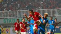 Timnas Indonesia mengalahkan Curacao 2-1 di Stadion Pakansari Bogor,