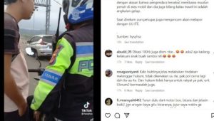 Viral Polisi Bentak Pengendara saat Tilang di Tol Bocimi