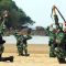 Aksi para prajurit Raider Kostrad