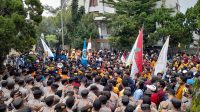 Aksi Unjuk Rasa di Kota Sukabumi