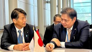Bertemu Menteri Jepang, Menko Airlangga : Tahun 2023 Momentum Terbaik Saling Mendukung