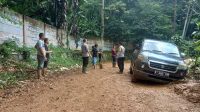 Urugan Tanah di Lahan Anggota DPRD Kota Sukabumi Jadi Soal, Tiga Kendaraan Terjebak  Lumpur
