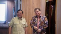Momen pertemuan Menteri Pertahanan Prabowo Subianto